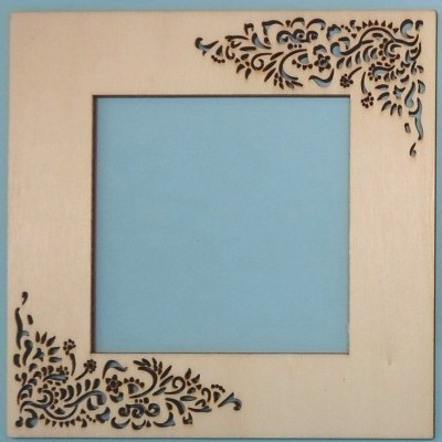 Aplicação tipo moldura 15x15cm (9x9cm int.) 98118