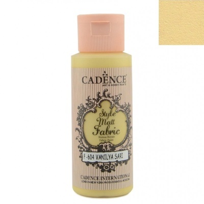 STYLE MATT FABRIC - amarelo CADENCE F604