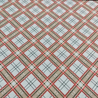 TECIDO "PETIT DECO" xadrez 2 creme T1392