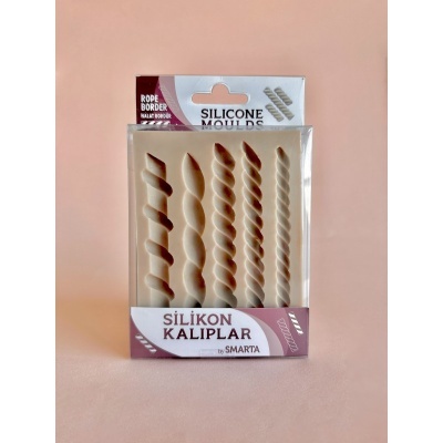 Molde silicone SMARTA 10x13cm "Rope Border" NU1013035
