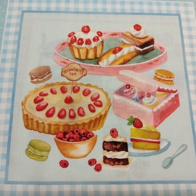 Tecido "Baker With Love" by Louise Nisbet for Michael Miller PAINEL 65927