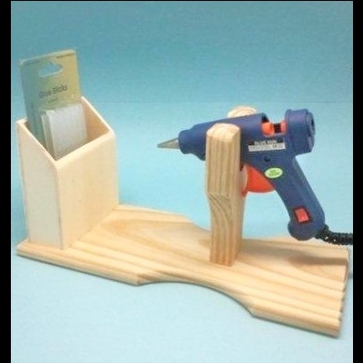 Suporte pistola cola quente 28x13x11cm 9669