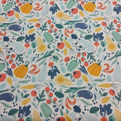 Tecido Half Panama "Legumes" T1500