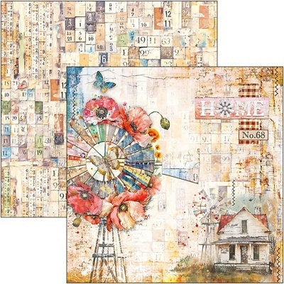 Bloco scrapbooking Ciao Bella 8"x8" (20,5x20,5cm) "Majestic Dream" CBH 084