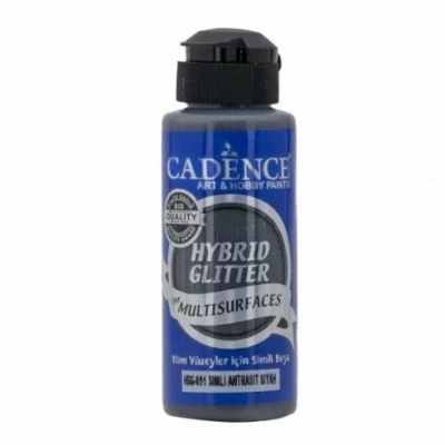 Hybrid GLITTER Antracite Black 120ml HSG0091