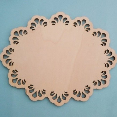 Base Renda Oval 17cm 98354