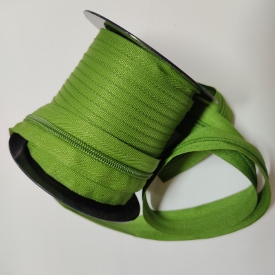 Fecho a metro "passo largo" malha 5 VERDE 662