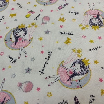 Tecido Sparkling Princesa 9506.101