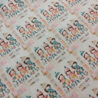 Tecido Fabricart digital "Fashionist" 02  D926