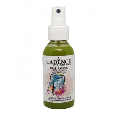 Tinta Spray p/Tecido Cadence Verde Kiwi 1122
