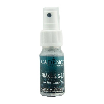 SHAKE & GILT 25ml  Prata  CADENCE  889033