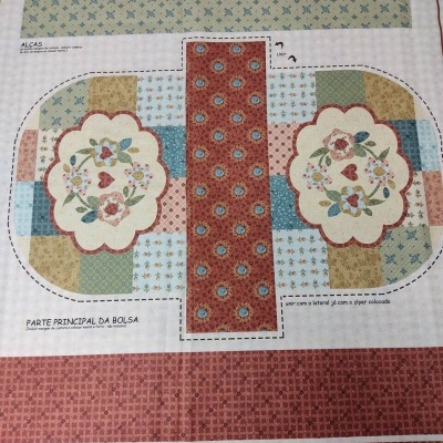 Painel Tecido F&F bolsa AMO  PL017