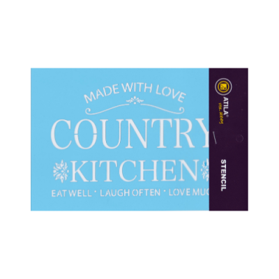 Stencil Country Kitchen 20x30cm 80628