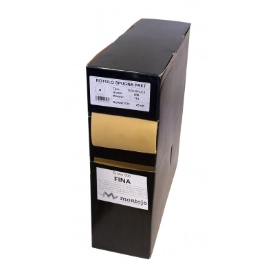 Lixa grão fino 320 com 12,5cm x 11,5cm base esponja Ref. : 29784