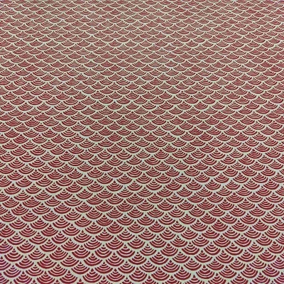 Tecido Creme/Bordeaux 88220 1-1 T1301