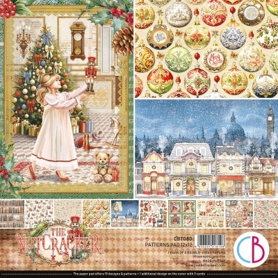 Bloco scrapbooking The Nutcracker 12"x12" CIAO BELLA Ref. CBT080