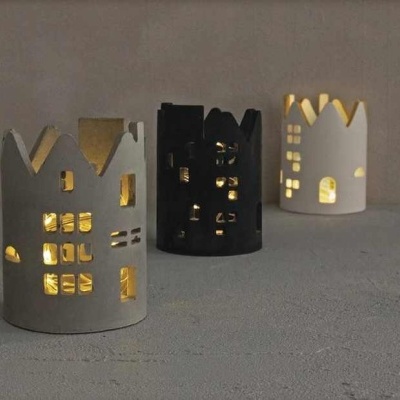 Casinhas de lanterna de molde de silicone ø 8cm x A 11,20cm 36194000