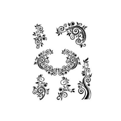 Stencil Cadence 21x30cm AS474