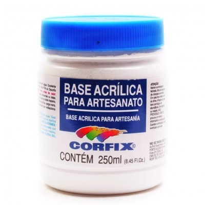 Base acrilica para artesanato 250ml - Corfix CF15170.1