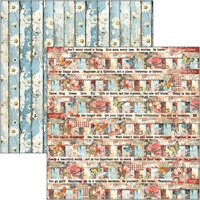 Bloco scrapbooking Ciao Bella 12"x12" (30,5x30,5cm) "Majestic Dream" CBPM 084