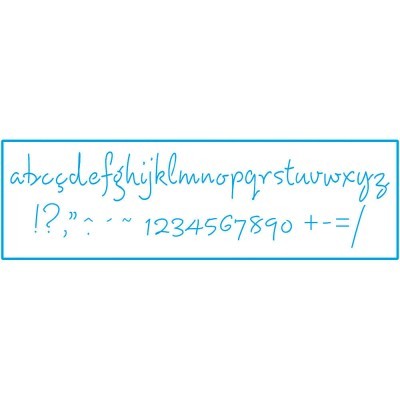 STENCIL LITOARTE 28,6x8,4 STE-258