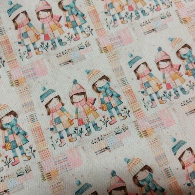 Tecido Fabricart digital "Fashionist" 02  D926