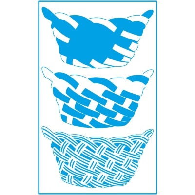 STENCIL LITOARTE 21X34,4CM ST-417