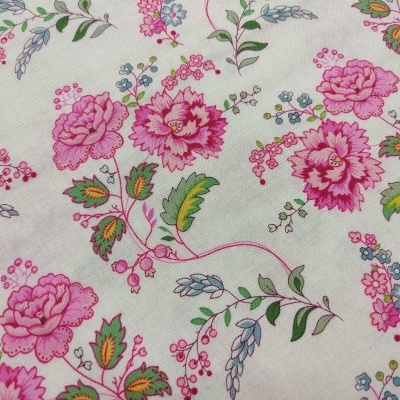 Tecido EQP - " Future Heirlooms " Bouquet Cotton 250101