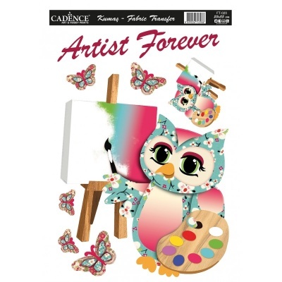 Transfer para TECIDOS 25x35cm FT-020