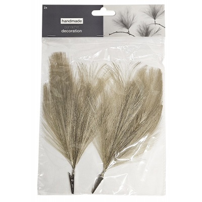 PANACHE/PENAS c/clip 18cm/15cm 2pcs