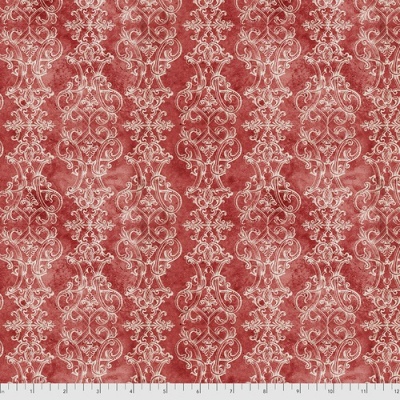 Tecido FreeSpirit Tim Holtz Eclectic Elements Classic Fanciful - Red PWTH165 T1684