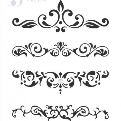 STENCIL 20X30CM 160 ARABESCOS 440160