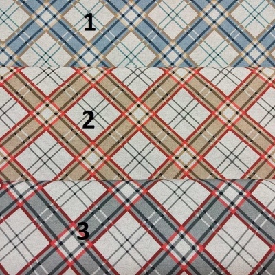 TECIDO "PETIT DECO" xadrez 3 CINZA T1392