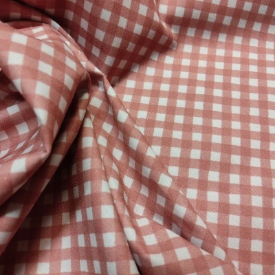 Tecido Catex "Mimomelo" xadrez vermelho E8621