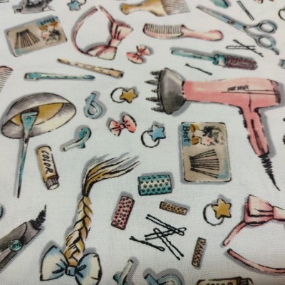 TECIDO INDIGO CABELEIREIRO T1381