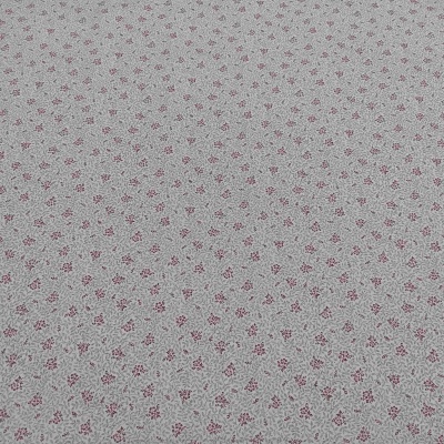 Tecido "Flower coordinate" Cru/Bordeaux B6131Z 1-2 T1092