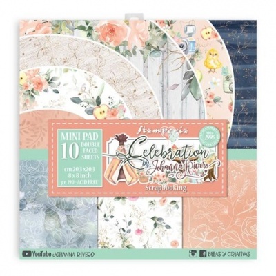 Bloco Scrapbooking 10F cm 20,3X20,3 (8"X8") - Celebration SBBS 37