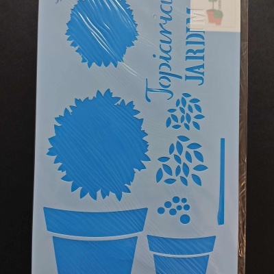 Stencil - Jardim - ST-336