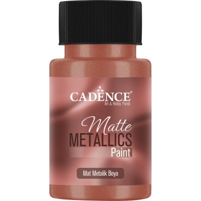 Tinta Metálica MATE 50ml Copper / Cobre CADENCE  MMB08