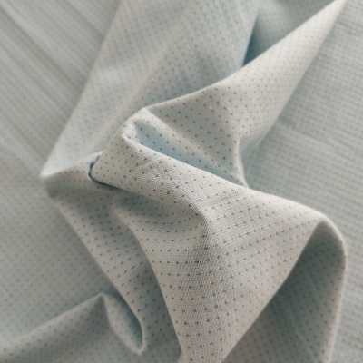 Tecido DIAMOND 100% algodão azul claro  NT4825