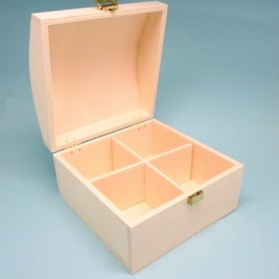 Caixa tampa abaulada 15x15x10cm 9750.4