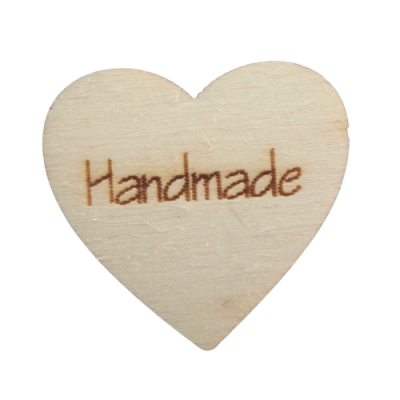 Aplicação Coração Handmade 2,5cm 98407