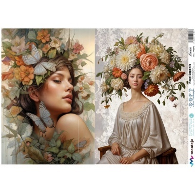 Papel de Arroz Soft 30x41cm  SPA 5843