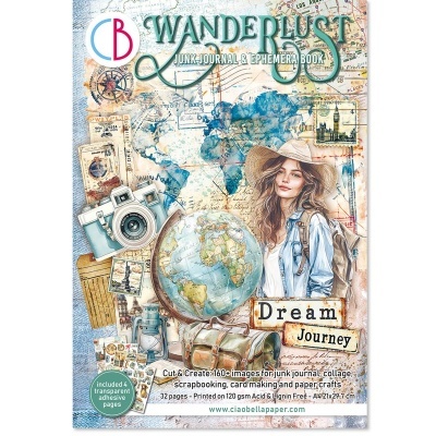 WANDERLUST Ephemera Book A4  CIAO BELLA  CBB006