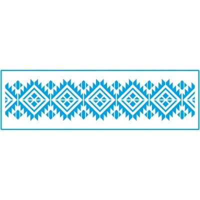 STENCIL LITOARTE 8,4x28,5cm STE-361