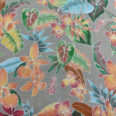 TECIDO ROBERT KAUFMAN FLORES B13 13911