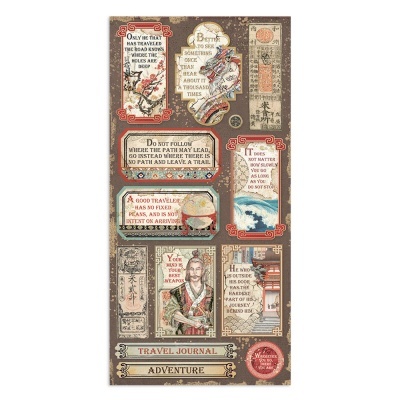 COLLECTABLES 10 FOLHAS - 15X30,5 (6”X12”) Sir Vagabond in Japan SBBV12