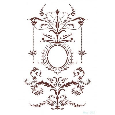 MISS STENCILS 35x24cm MNX012