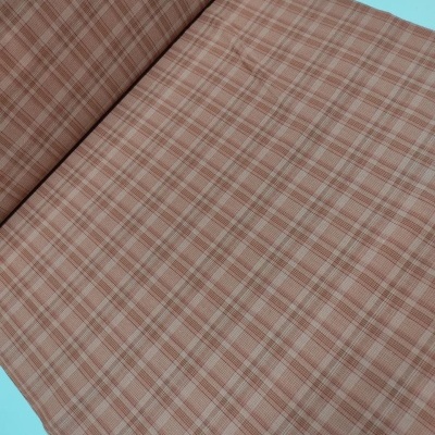 Tecido "One Sister" xadrez  vermelho HG33888