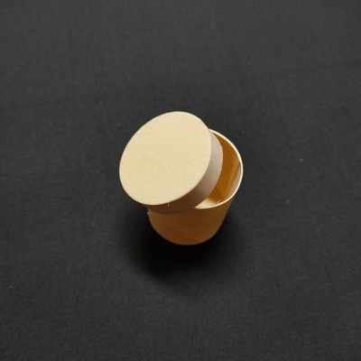 Caixa balsa redonda 4,5x4cm 9966.0